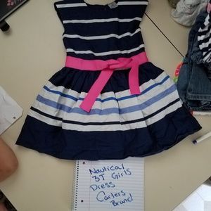 Girls nautical dress 3t